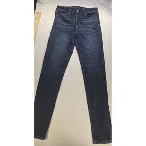 American Eagle Next Level Stretch Curvy Super Hi Rise Jeggings Size 8
